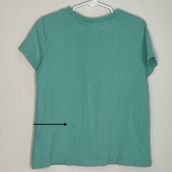 Hanna Andersson GirlsTiger And Butterflies Shirt Sleeve Tee Size 5 110cm - Picture 5 of 6